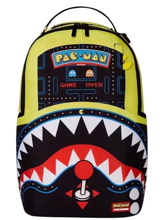 Sprayground Other - Sprayground Pac-Man Arcade Yellow & Black Backpack
